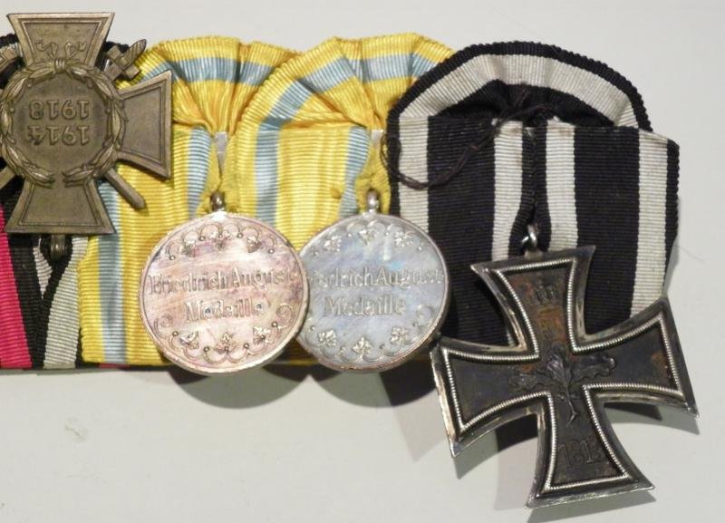 WW1 German State of Saxony Gallantry Medal Group. — image 5