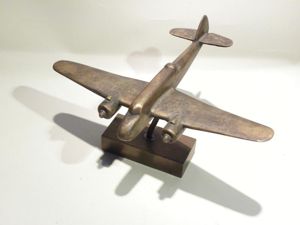 WW2 Era Solid Brass Model – Bristol Beaufort Circa 1940