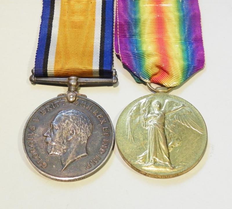 WW1 Pair to Reverend Melhuish RAChD. — image 2