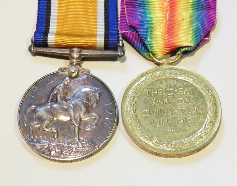 WW1 Pair to Reverend Melhuish RAChD. — image 3