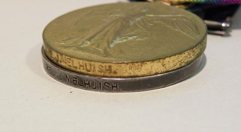 WW1 Pair to Reverend Melhuish RAChD. — image 5