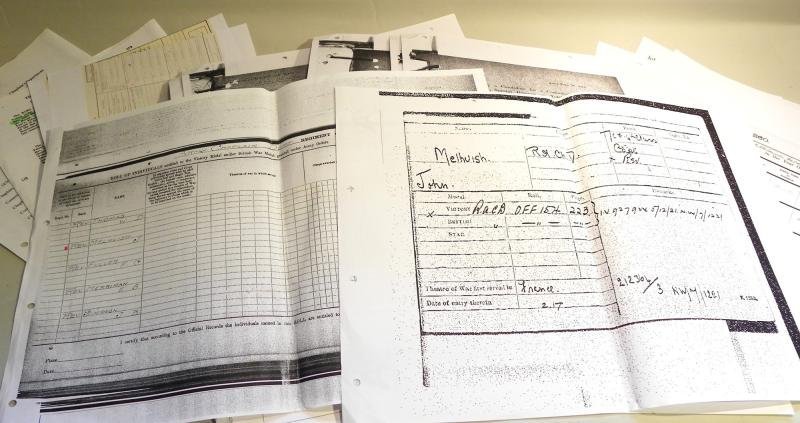 WW1 Pair to Reverend Melhuish RAChD. — image 7