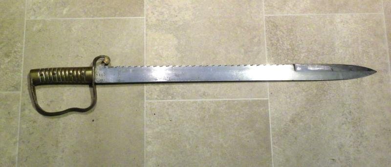 1856 Pattern Pioneer Sawback Short Sword by Wilkinson. — image 2