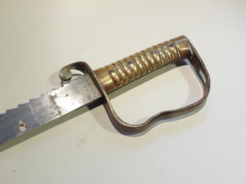 1856 Pattern Pioneer Sawback Short Sword by Wilkinson. — image 5