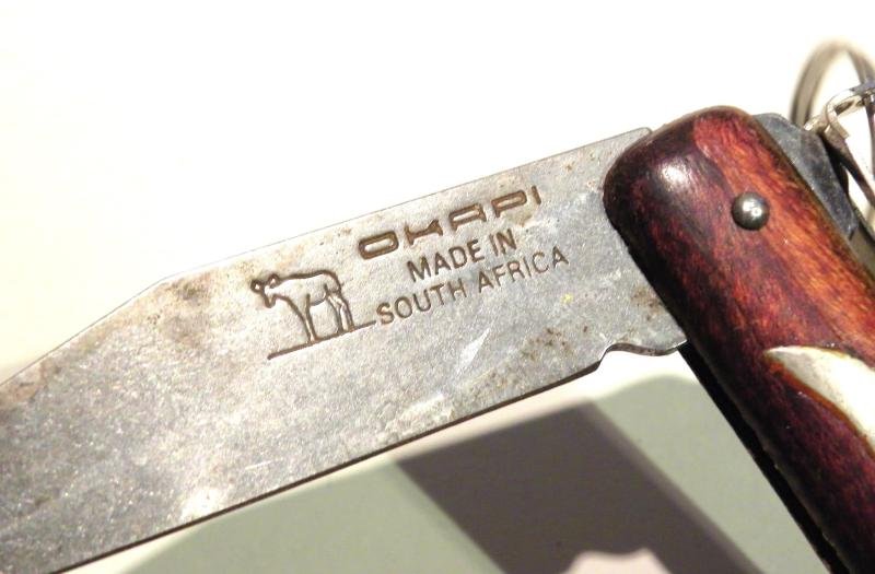 Vintage SA Okapi Folding Knife. — image 3