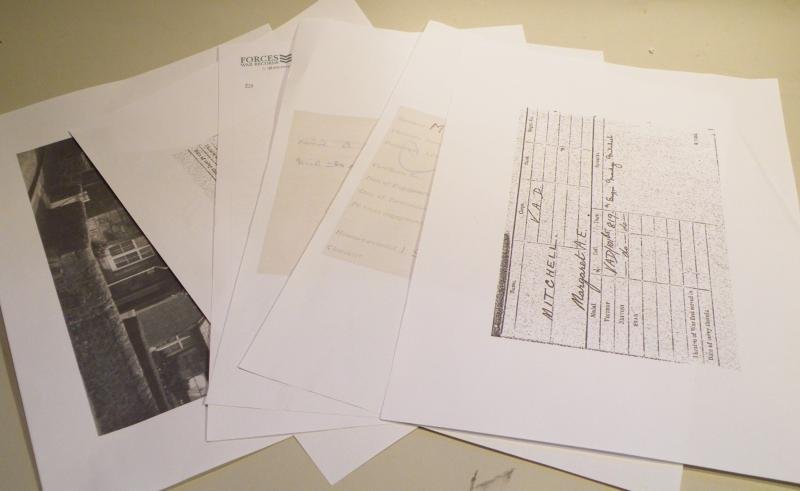 WW1 Medal Pair to Nurse Mitchell V.A.D. — image 10