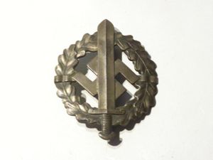 1930's German SA Sports Badge 3rd Class.