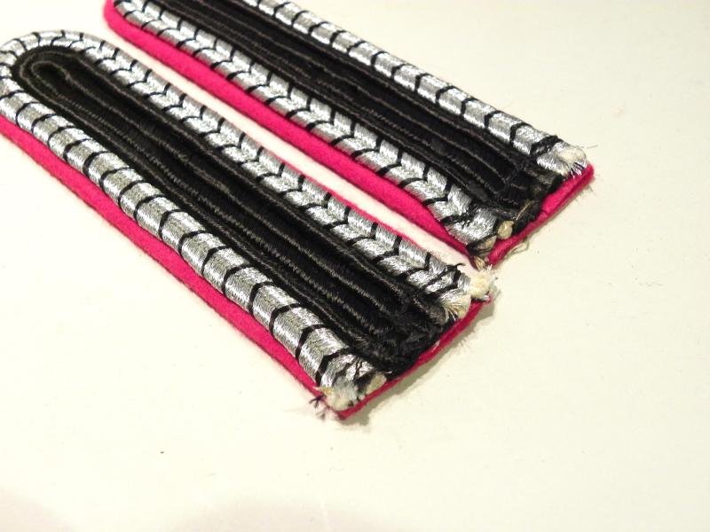 Pair WW2 Era German Police Shoulder Boards. — image 3