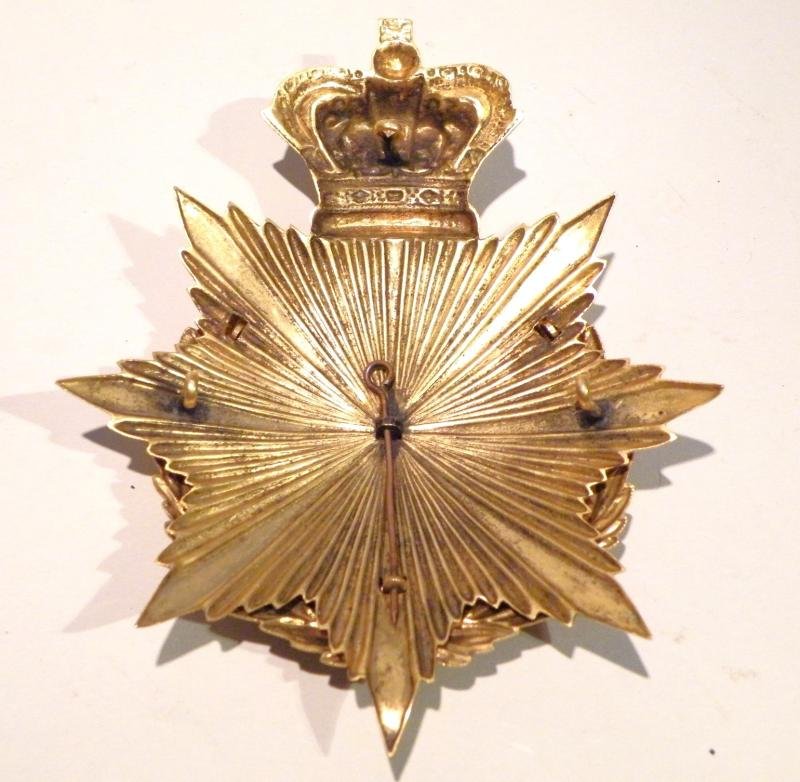 Victorian Royal Irish Regiment Officers Helmet Plate. — image 5