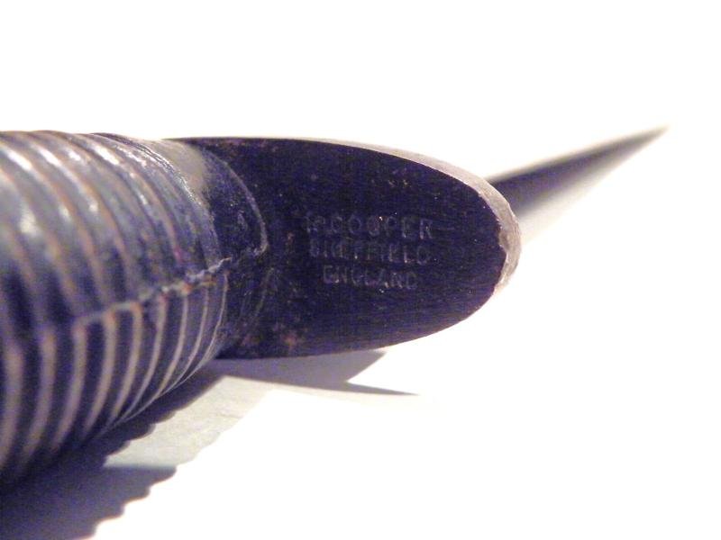 3rd Pattern Fairbairn Sykes Fighting Knife & Sheath. — image 5