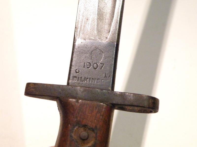 WW1 British 1907 Mk1 SMLE Bayonet by Wilkinson. — image 7