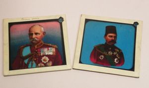 Good Pair of Boer War Magic Lantern Slides – Generals …