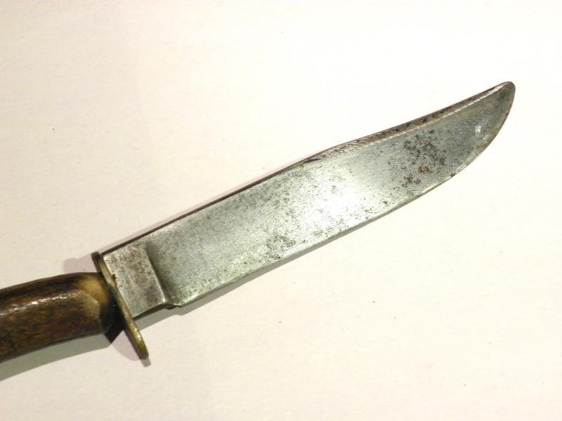 Small 19th Century British Bowie Knife. — image 4