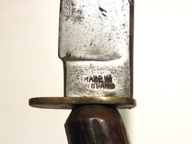 Small 19th Century British Bowie Knife. — image 5