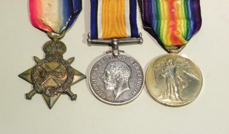 Scarce WW1 Medal Trio to Reverand Bonsey ACD. — image 2