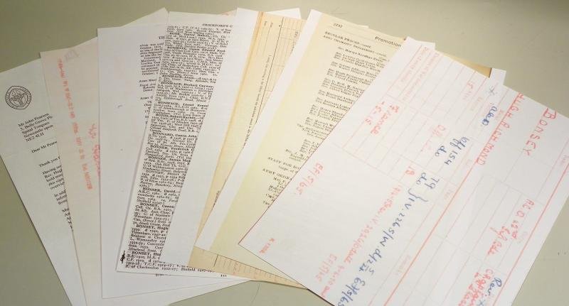 Scarce WW1 Medal Trio to Reverand Bonsey ACD. — image 7