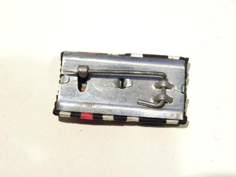 WW1 German Double Medal Ribbon Bar. — image 2