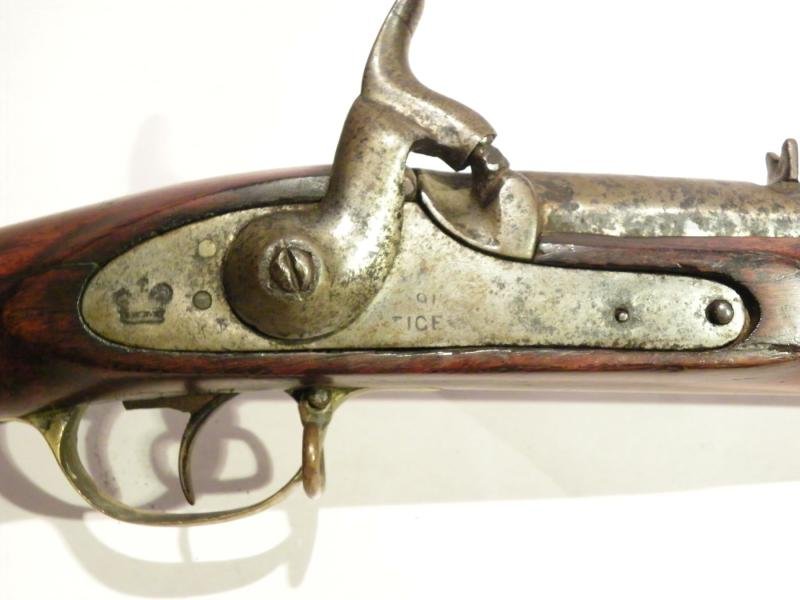 Mid 19th Century Enfield Type Percussion Carbine. — image 6