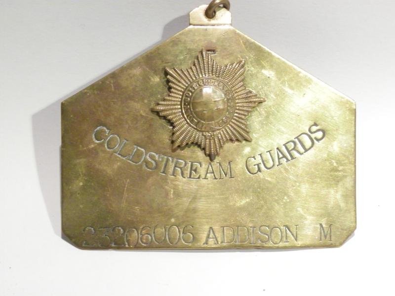 Vintage Coldstream Guards Bed Plate – Addison — image 2