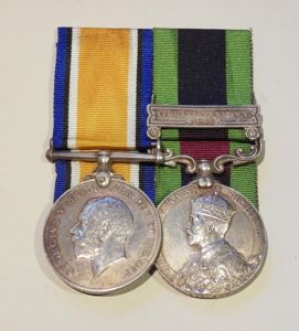 Scarce WW1 IGSM Pair to Ast Surgeon Hewson IMS.