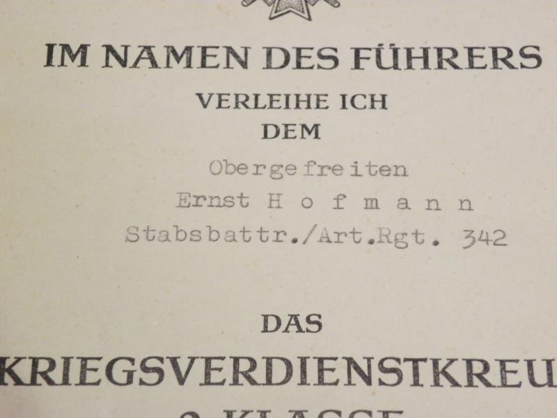 WW2 German Medal Pair Flack Battery Artillery. — image 5