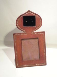 Vintage Leather Photo Frame.