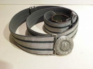 WW2 Luftwaffe Officer's Belt & Buckle. Near Mint