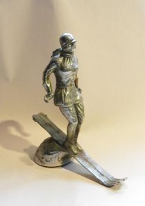 Scarce 1930's Sky- Lady Car Mascot.