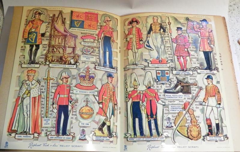 1953 Coronation Scrap Books by Tucks. — image 3