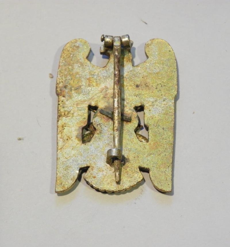 Post WW1 German Silesian Eagle 1st Class with Swords — image 2