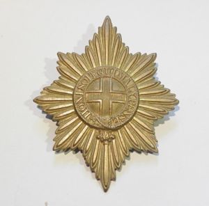 Coldstream Guards OR's Puggaree Badge.
