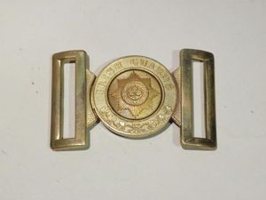 Vintage Irish Guards Dress Belt Buckle.