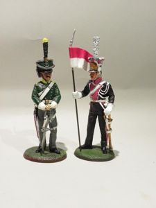 Two Vintage Del Prado Hand Painted Die Cast Figures Belgian …