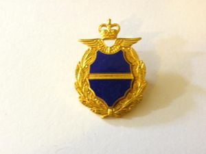 Scarce RAF Judge Advocate NCO's Mess Dress Badge.
