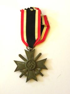 WW2 Merit Cross with Swords.