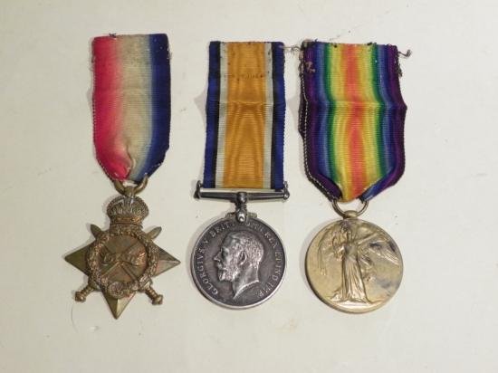 1914/15 Star Trio to Broad Army Cyclist Corps. — image 2