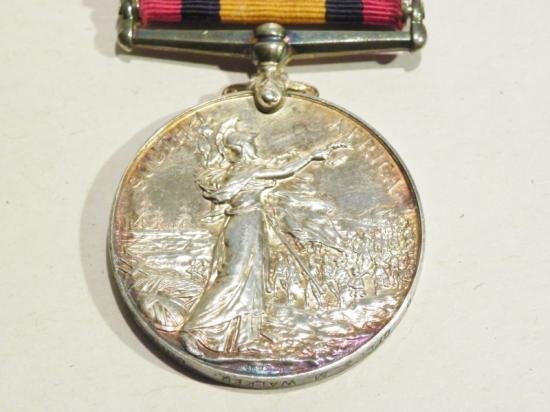 Superb 4 Bar QSA Medal to Walker Border Regiment. — image 4