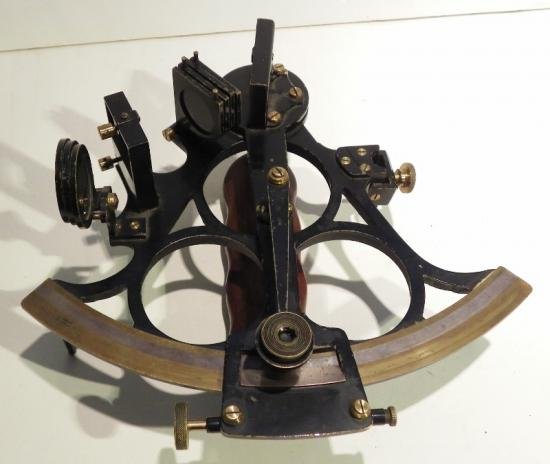 Late Victorian Royal Naval Sextant. — image 5