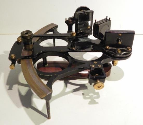 Late Victorian Royal Naval Sextant. — image 6
