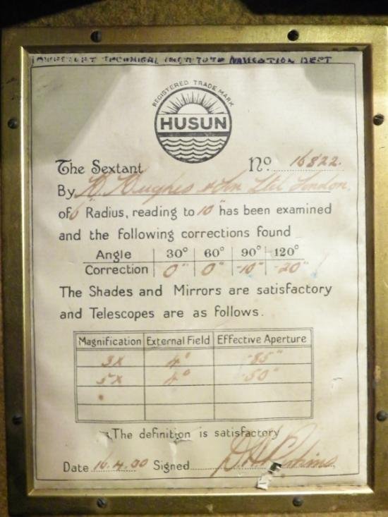 Late Victorian Royal Naval Sextant. — image 8