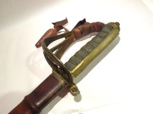 Scarce Ed VII 1892 Pattern RAMC Officers Sword.