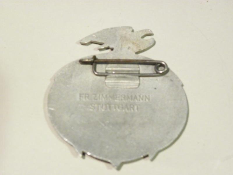 German 1935 Seafaring Festival Badge. — image 2