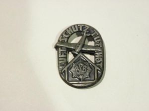 WW2 German RLB Luftschutz Tinny.