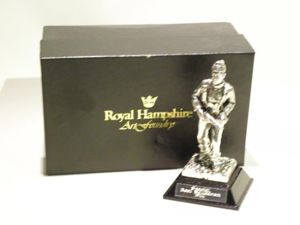 Royal Hampshire Art Foundry Silver Plated Figure – Special Boat …