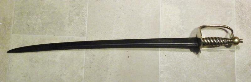 Rare 1745 Pattern British Infantry Hanger. — image 2