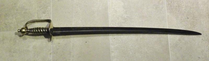 Rare 1745 Pattern British Infantry Hanger. — image 3