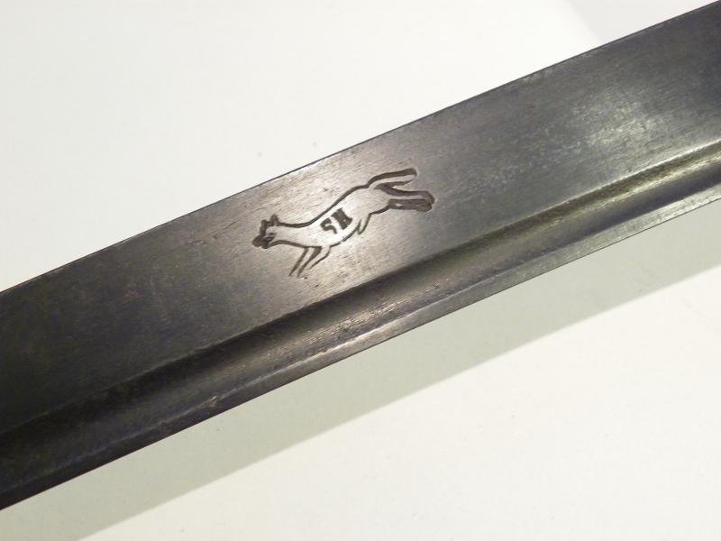 Rare 1745 Pattern British Infantry Hanger. — image 7