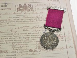 Victorian LS&GC Medal to George Batts Norfolk Regiment.