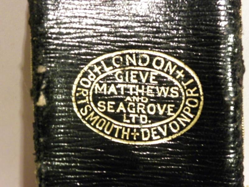 Rare WW1 Era Bicorn Hat & Epaulets Royal Naval Surgeon Orwin. — image 7