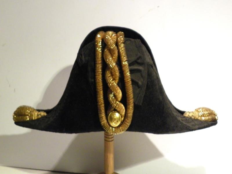 Rare WW1 Era Bicorn Hat & Epaulets Royal Naval Surgeon Orwin. — image 8